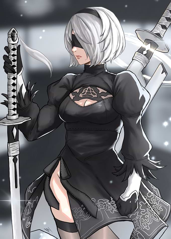 girl with sword