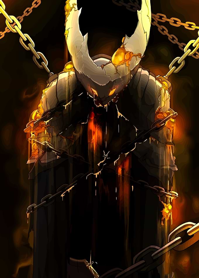 Hollow Knight chained