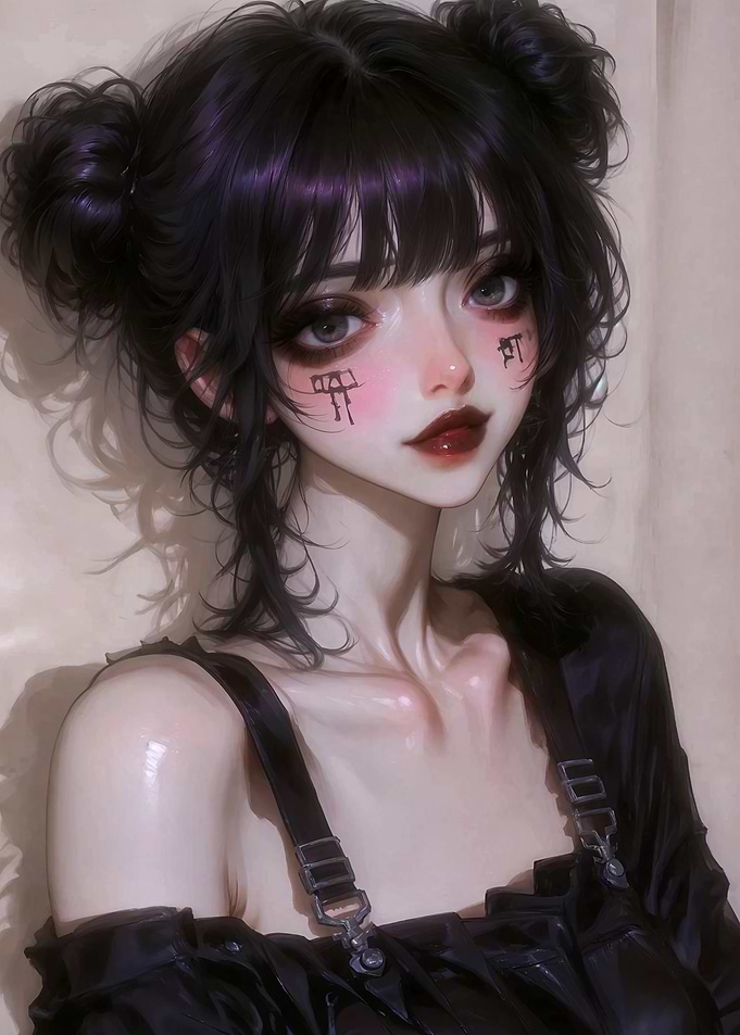 Gothic Lolita Style Portrait