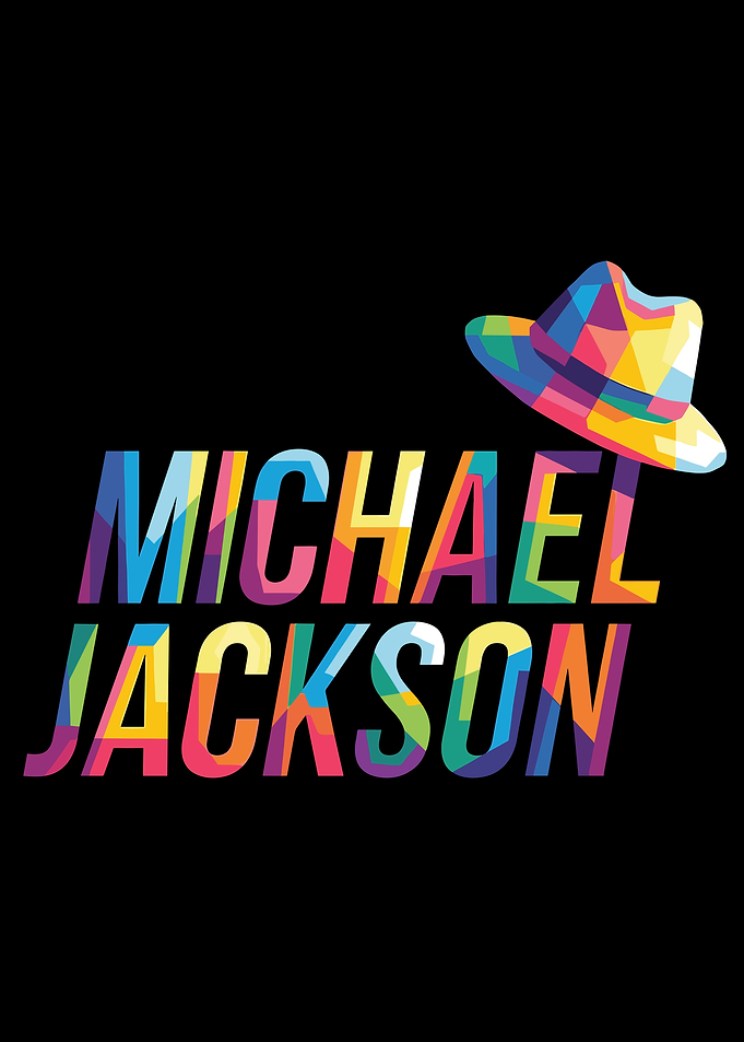 Michael Jackson Colorful Pop Art