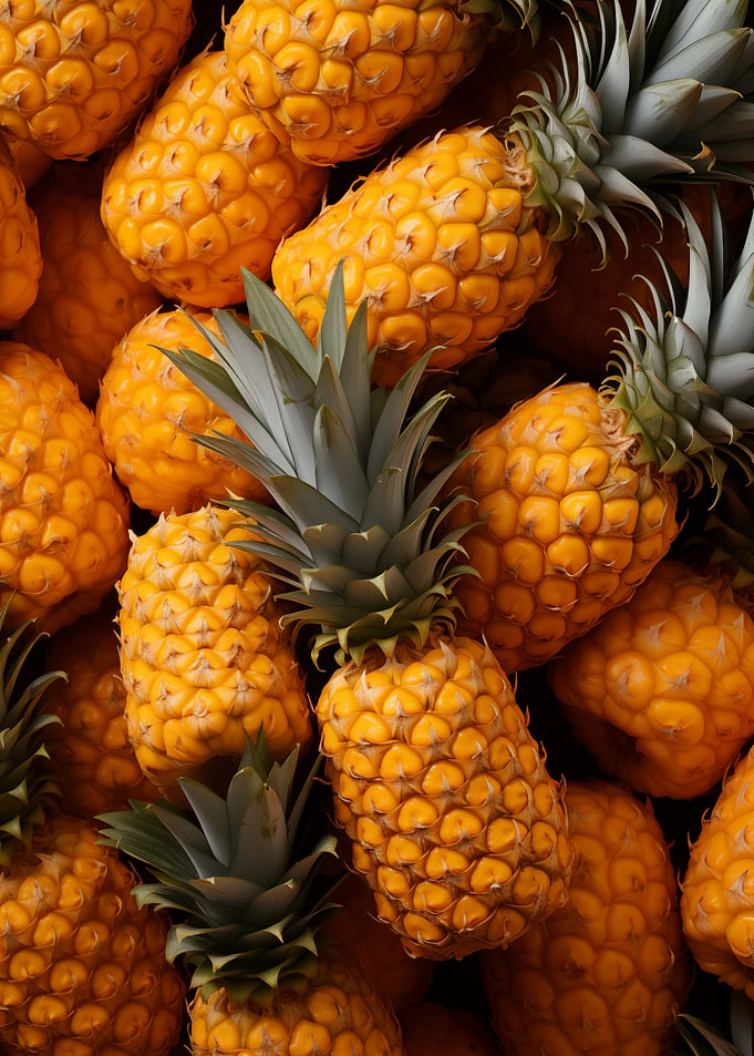 Fresh Yellow Pineapples