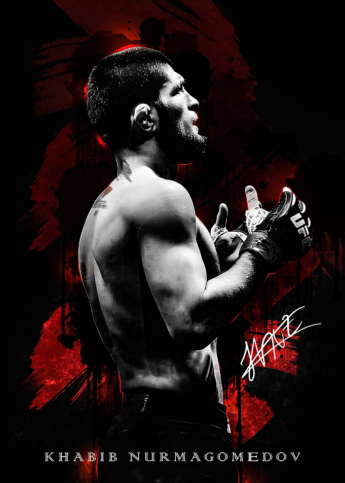 Khabib Nurmagomedov Portrait