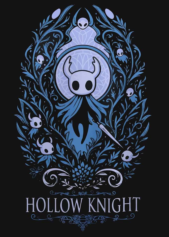 Hollow Knight Floral Design