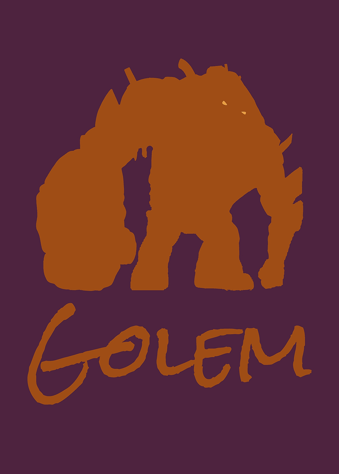 Golem hero Illustration