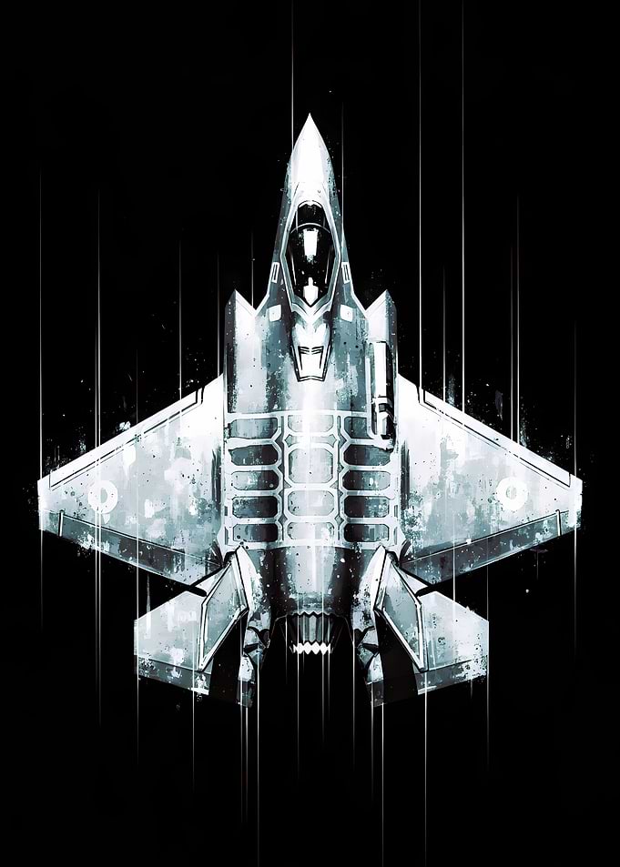 F-35 Fighter Jet Digital Art