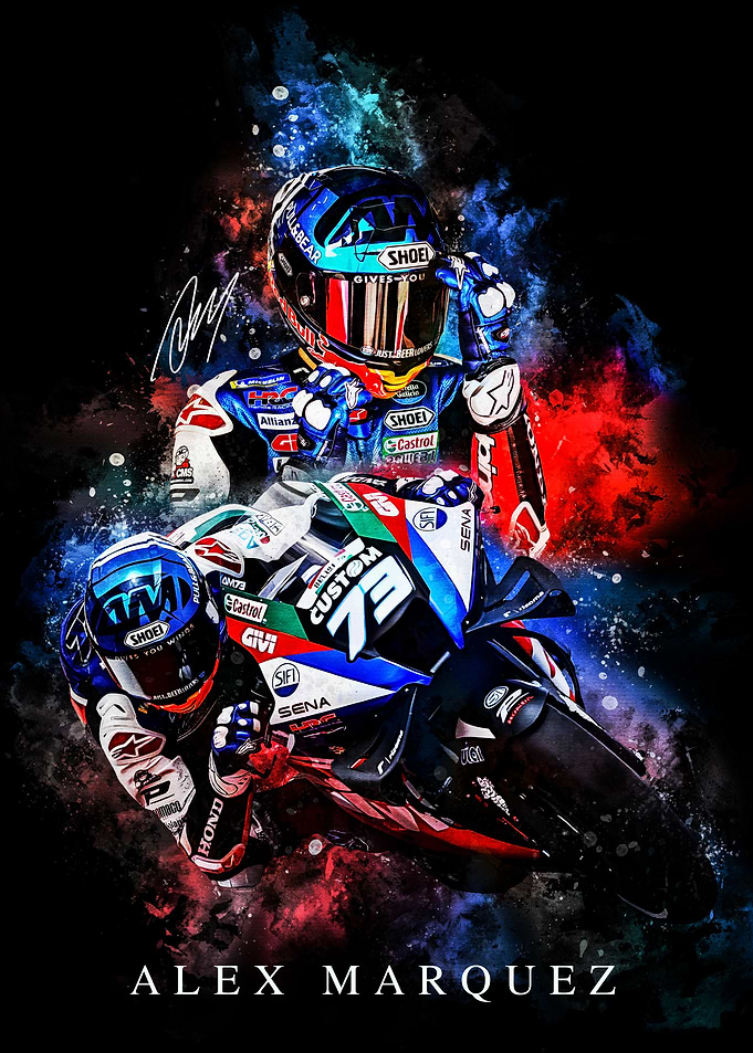 Alex Marquez Motorcycle Racing