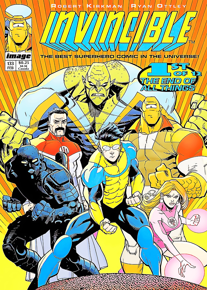 Invincible Comic Book Cover