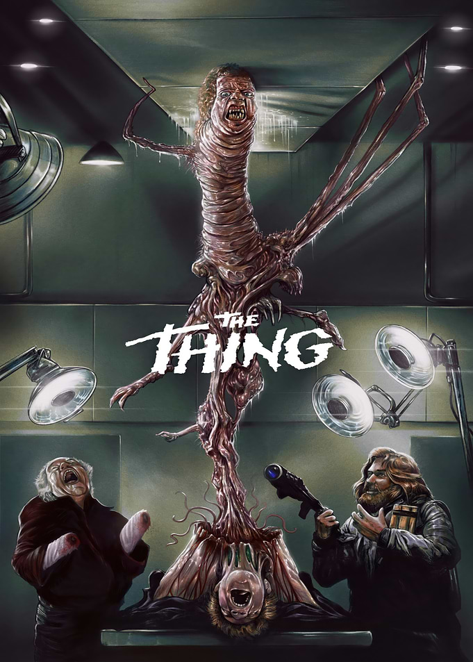 The Thing Movie Poster Art