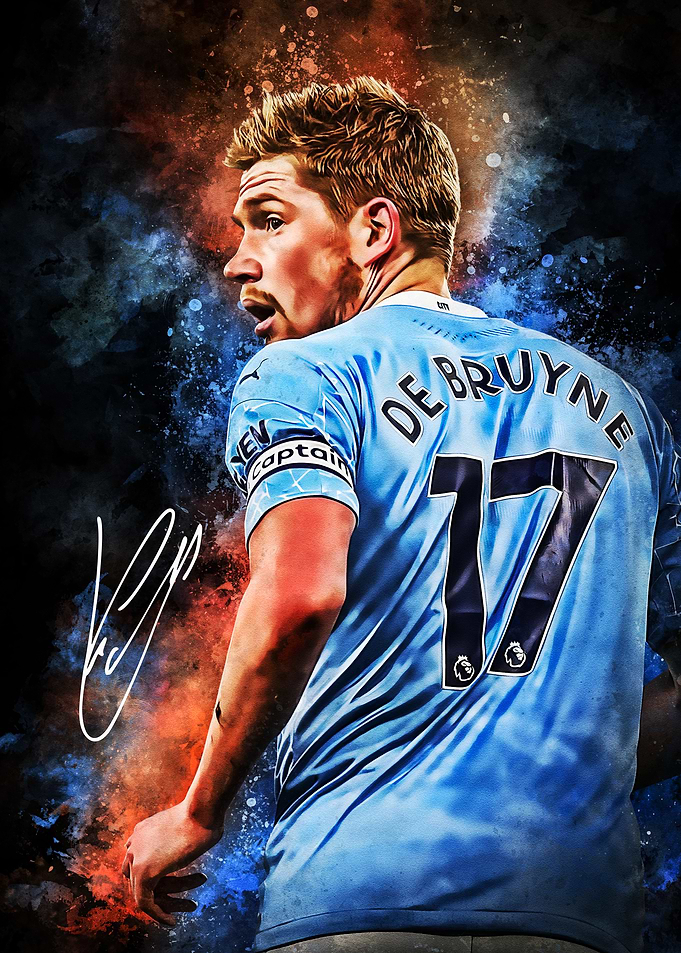 Kevin De Bruyne Portrait