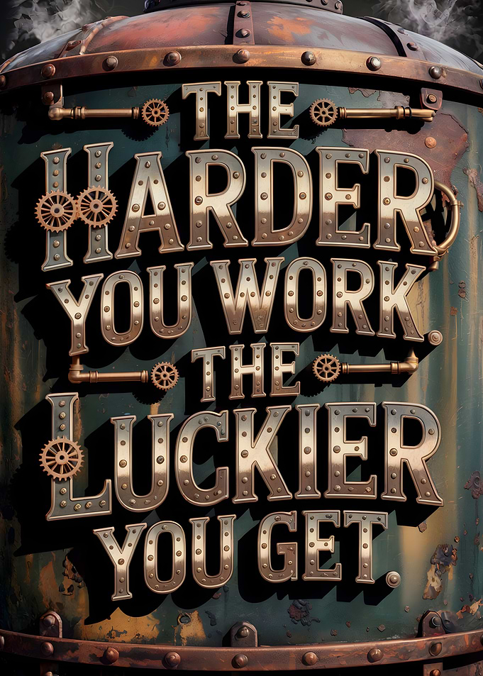 Steampunk Motivational Quote