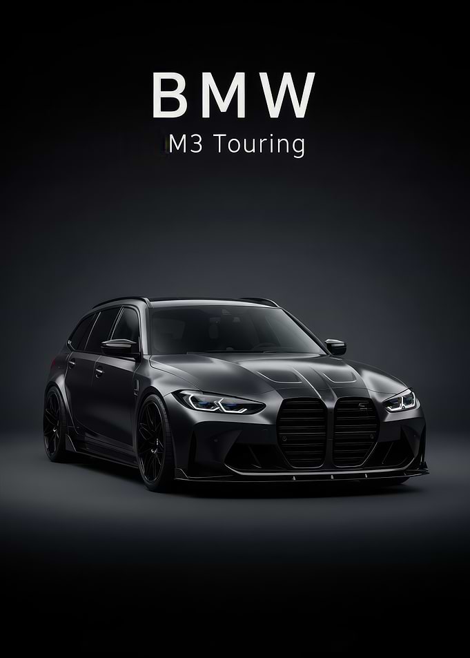 Dark Aesthetic M3 Touring poster