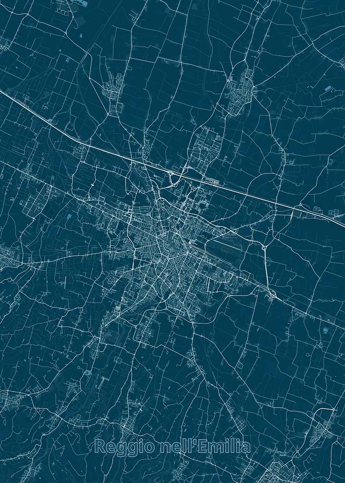 Reggio nell'Emilia City Map