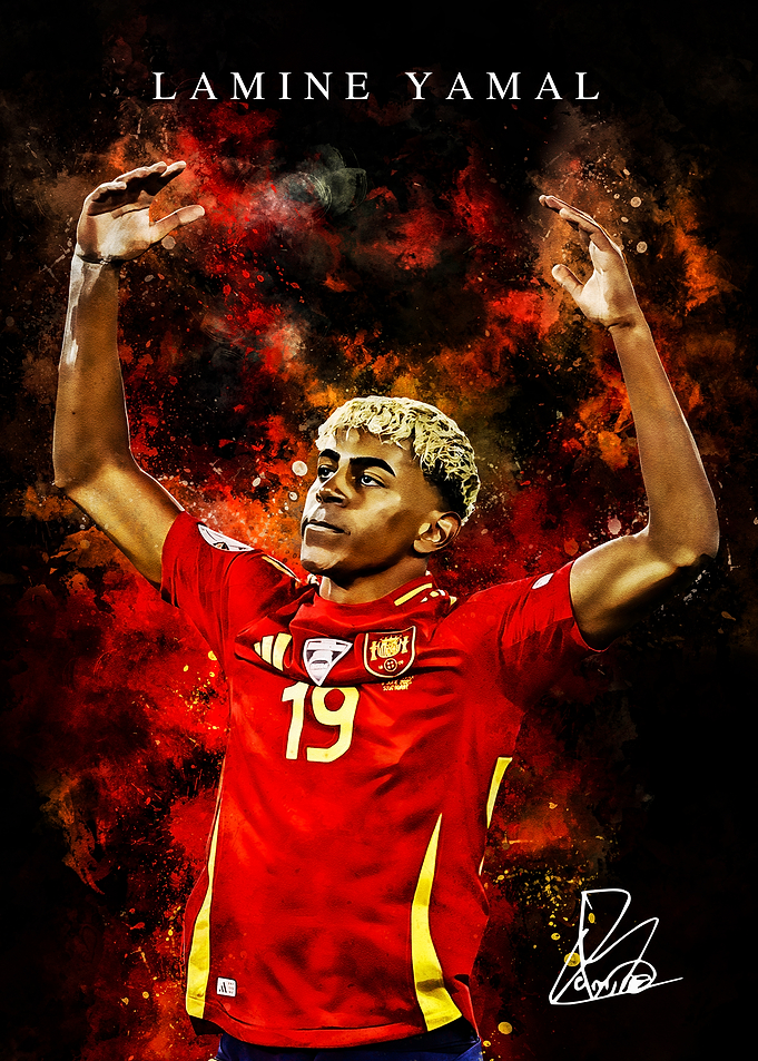 Lamine Yamal Soccer