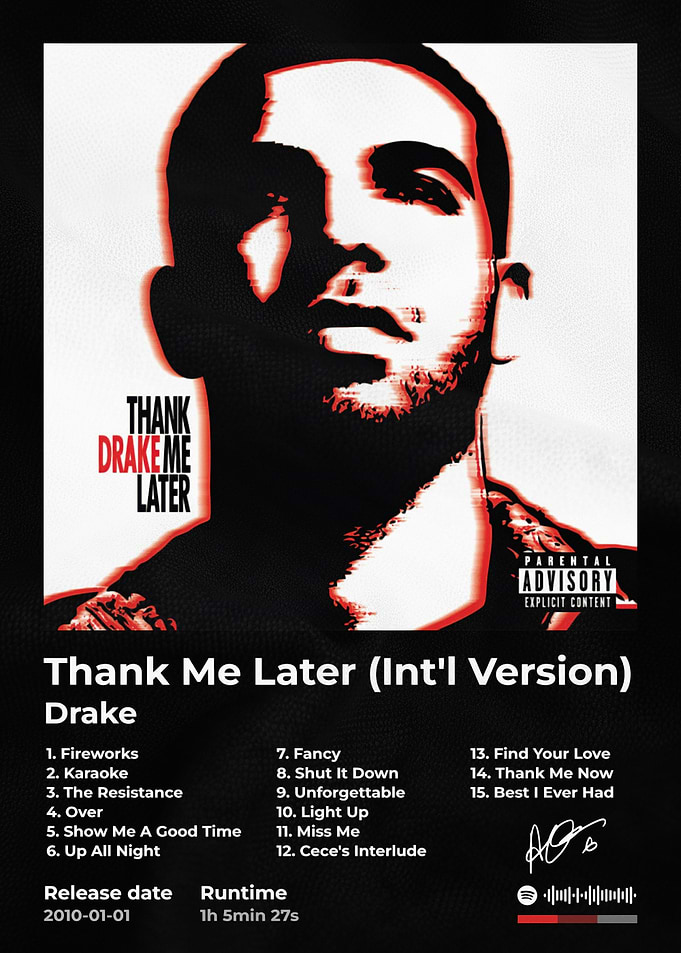 Drake - Thank Me Later Album