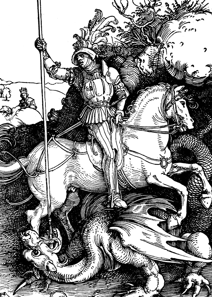 Saint George by Albrecht Durer
