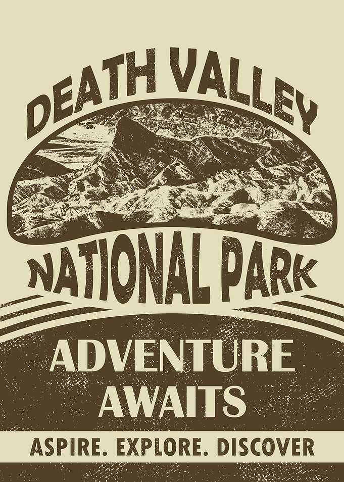 Death Valley National Park: Adventure Awaits Poster