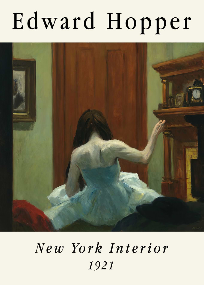 Edward Hopper's New York Interior, 1921