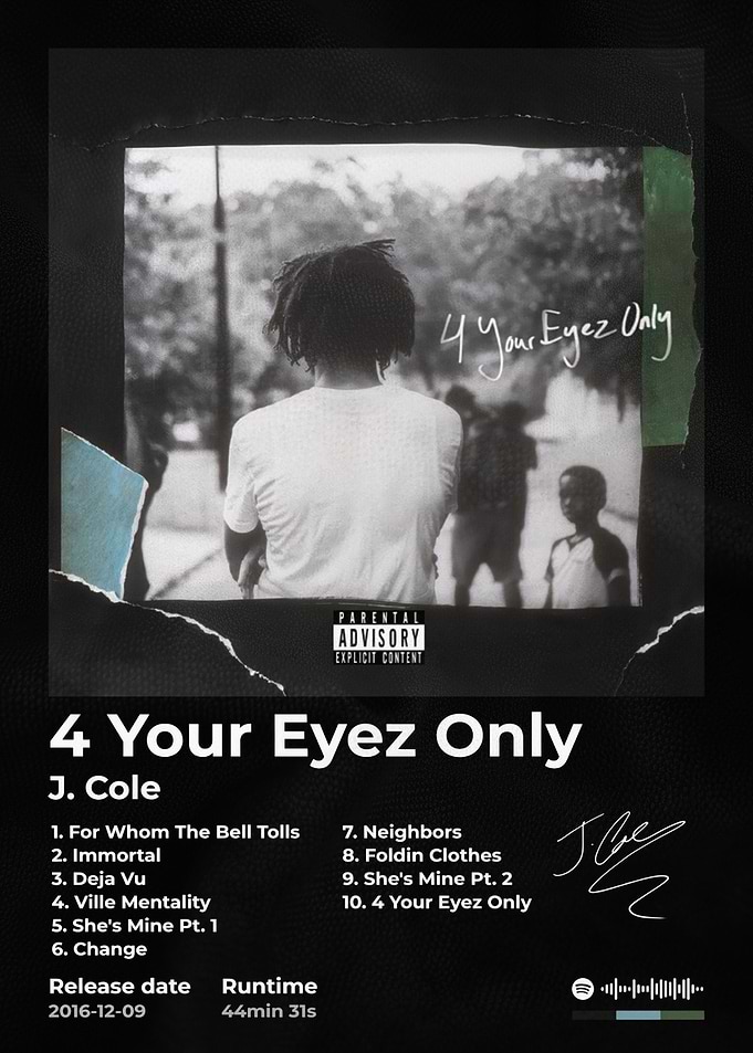 J. Cole - 4 Your Eyez Only