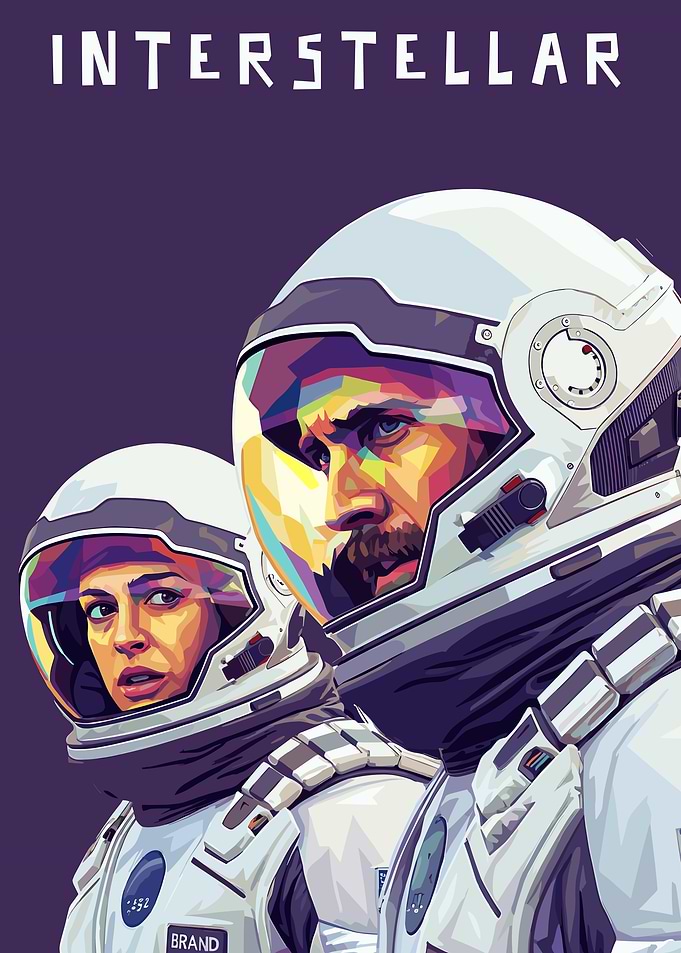 Interstellar Movie Poster Art