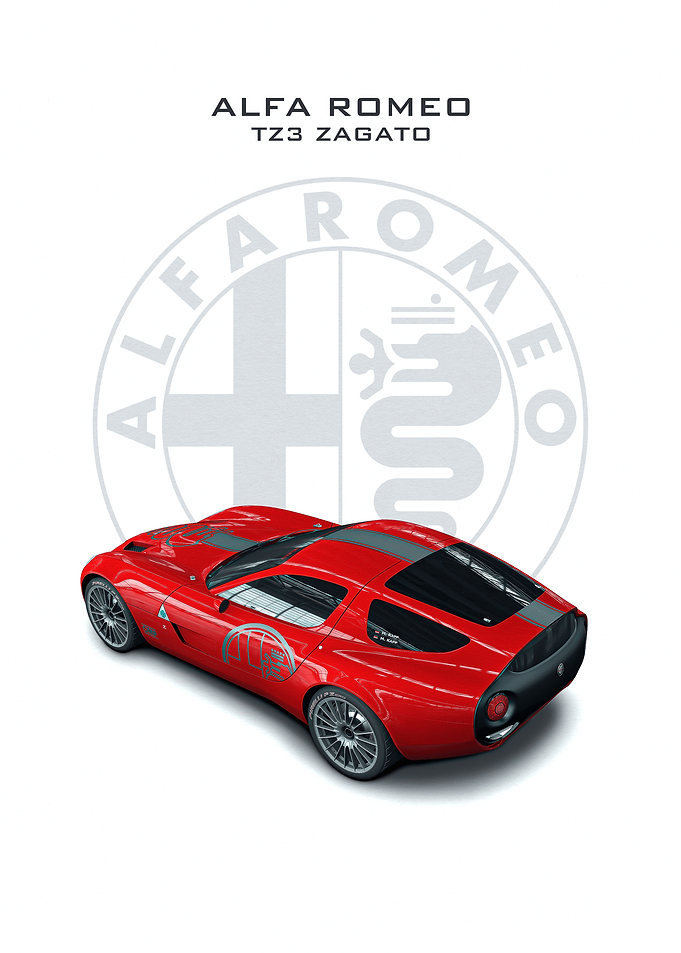 Alfa Romeo TZ3 Zagato Car