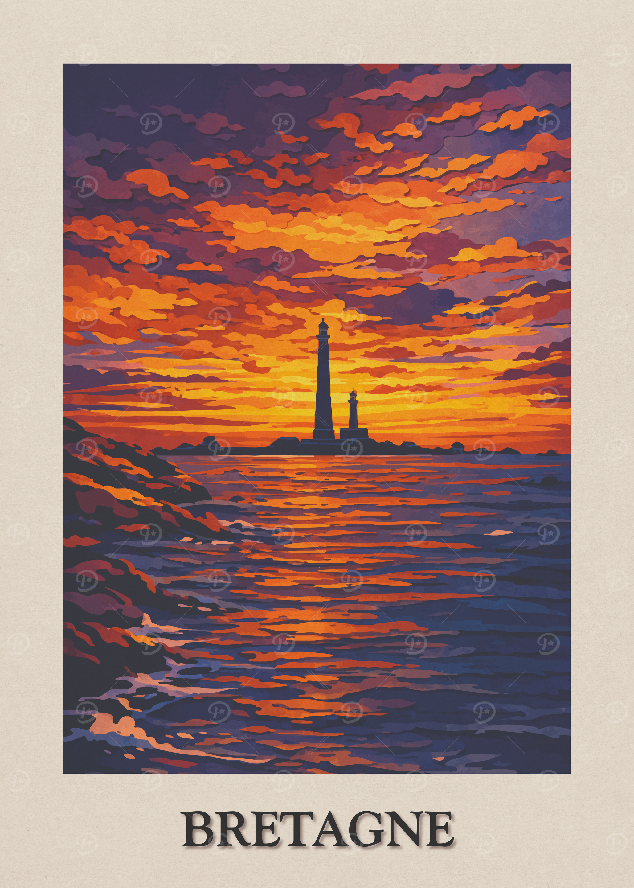 Bretagne Posters Online - Shop Unique Metal Prints, Pictures