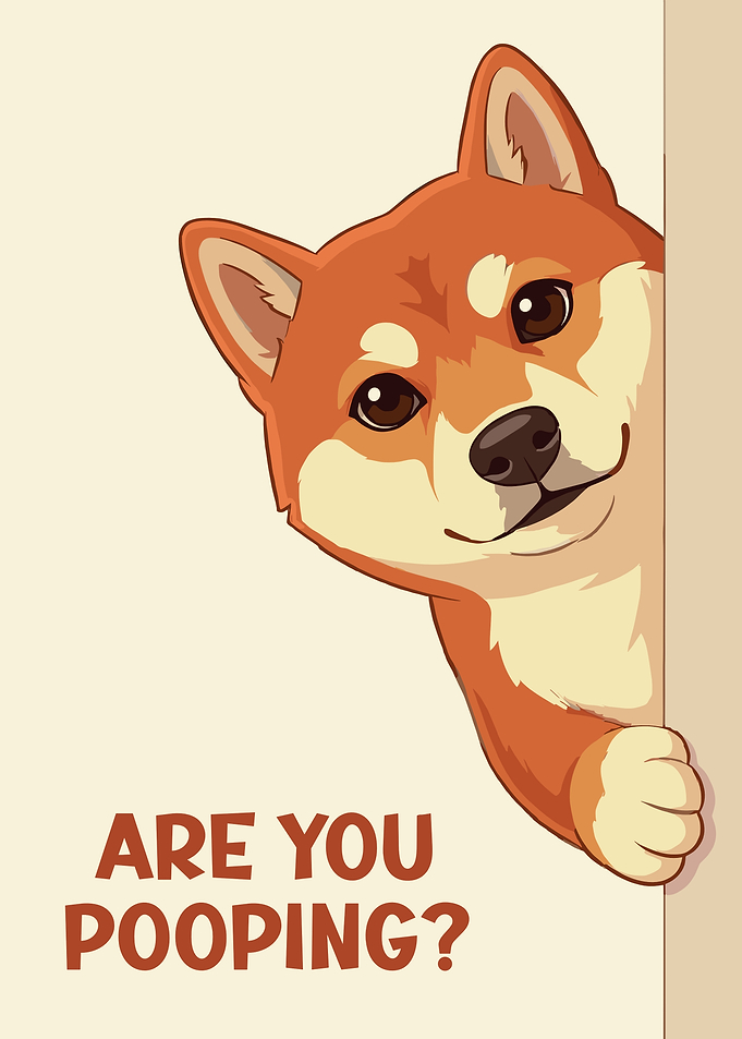 Shiba Inu: Are You Pooping?