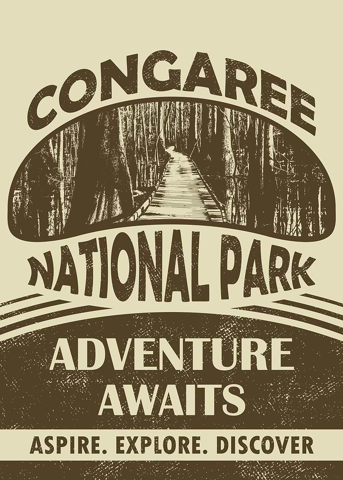 Congaree National Park: Adventure Awaits Poster