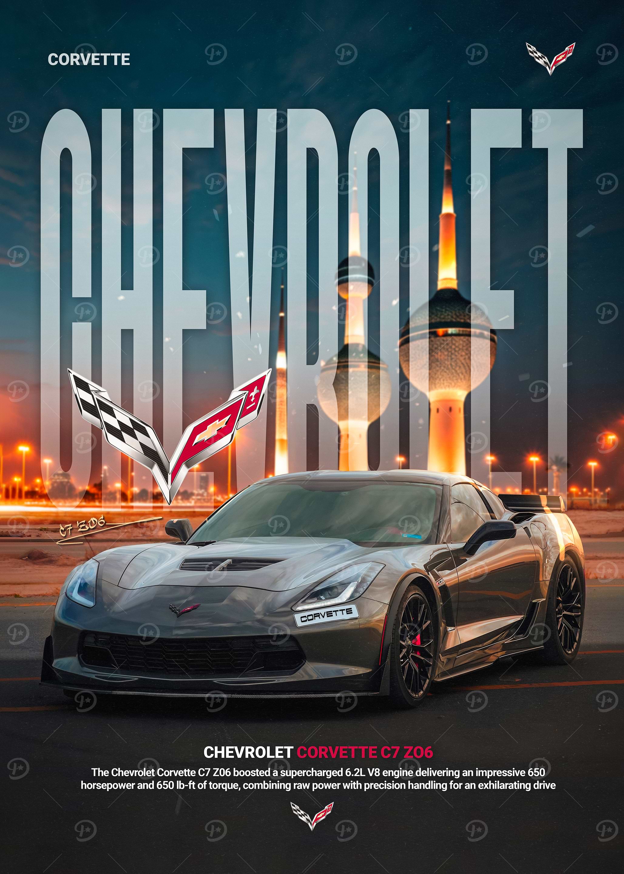 Corvette z06 Posters Online - Shop Unique Metal Prints, Pictures