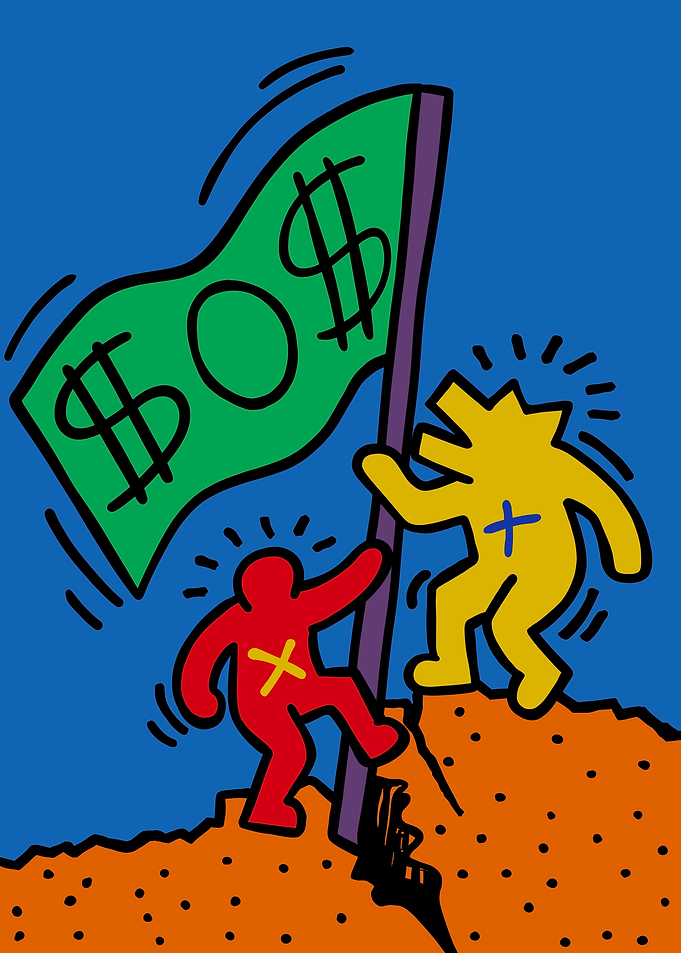 Money Flag Climbing