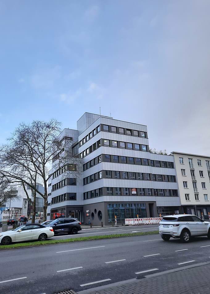 Modern Office Building Exterior View