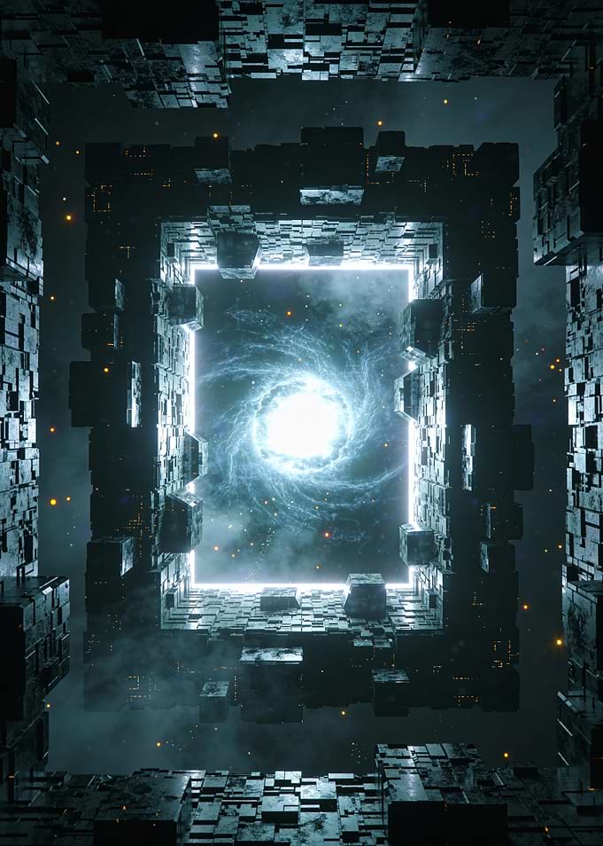 Sci-Fi Portal to Another Dimension