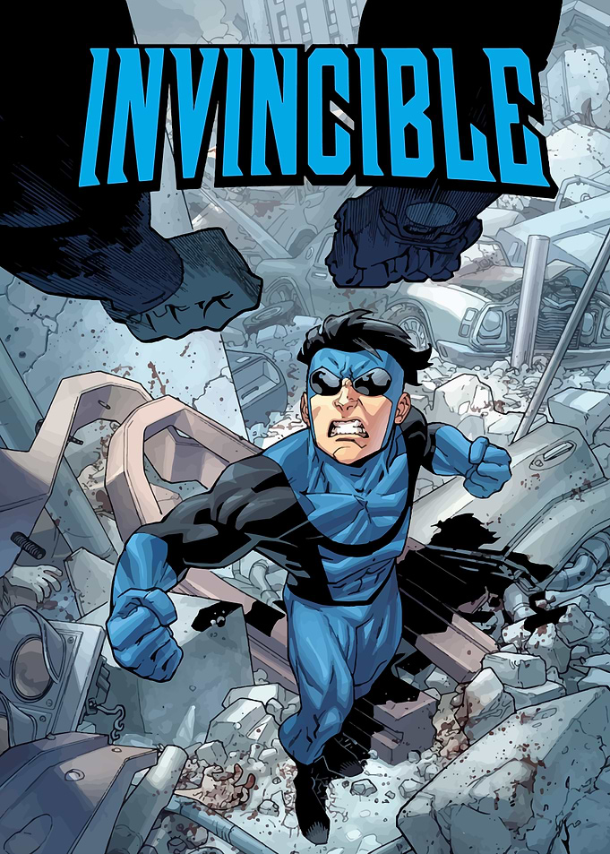 Invincible Comic Book Cover Art
