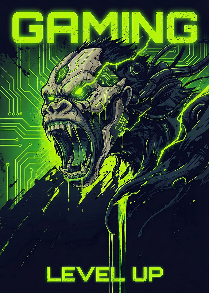 Gaming Gorilla Level Up
