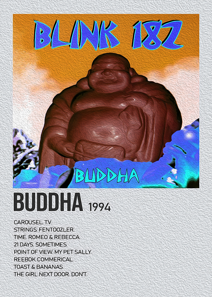 Blink 182 Buddha Album Cover