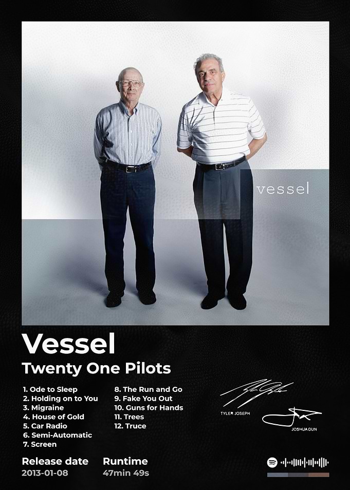 Twenty One Pilots - Vessel Album Cover