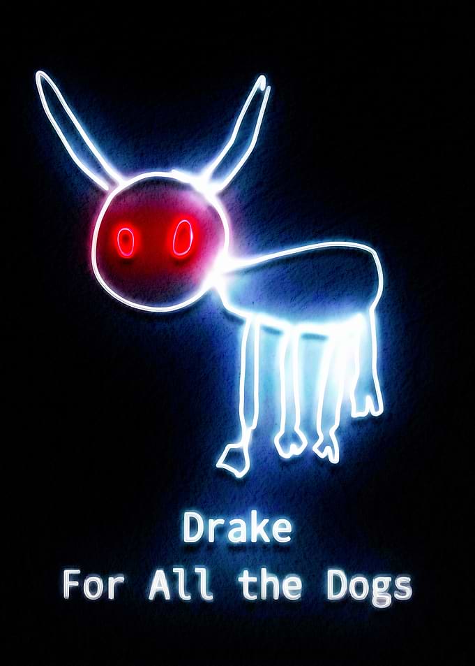 Drake For All the Dogs Artwork
