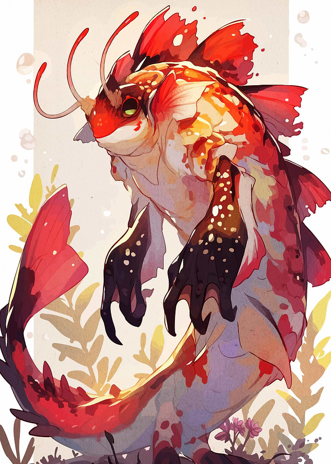 Koi Fish Monster