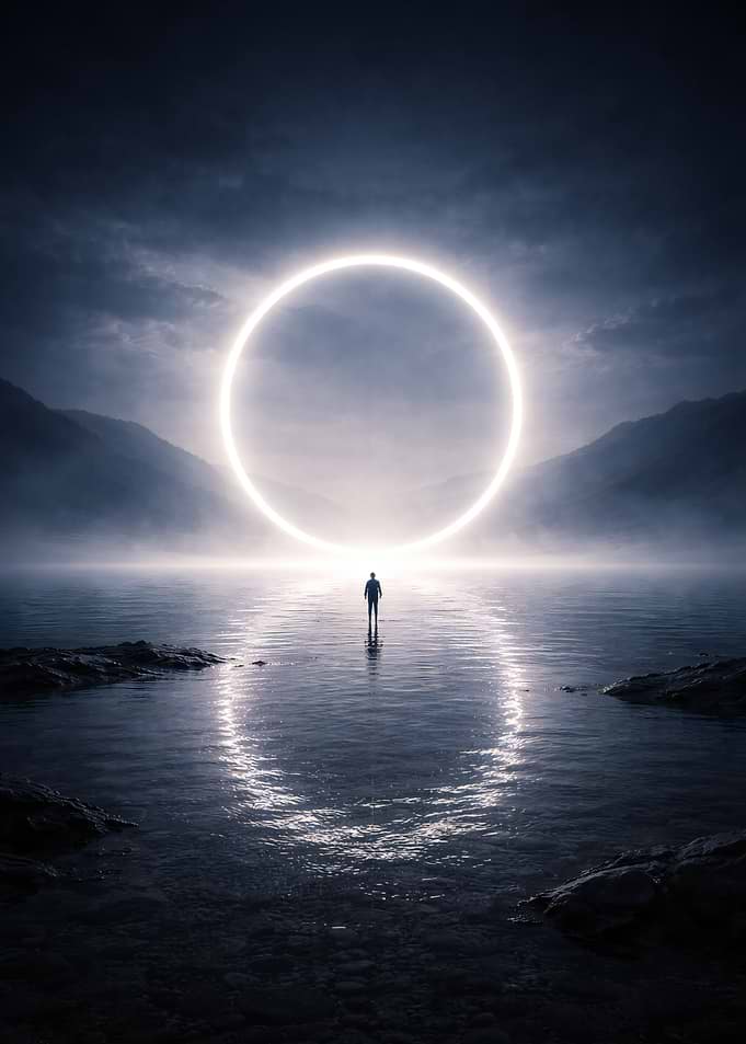 Mystical Portal on Water