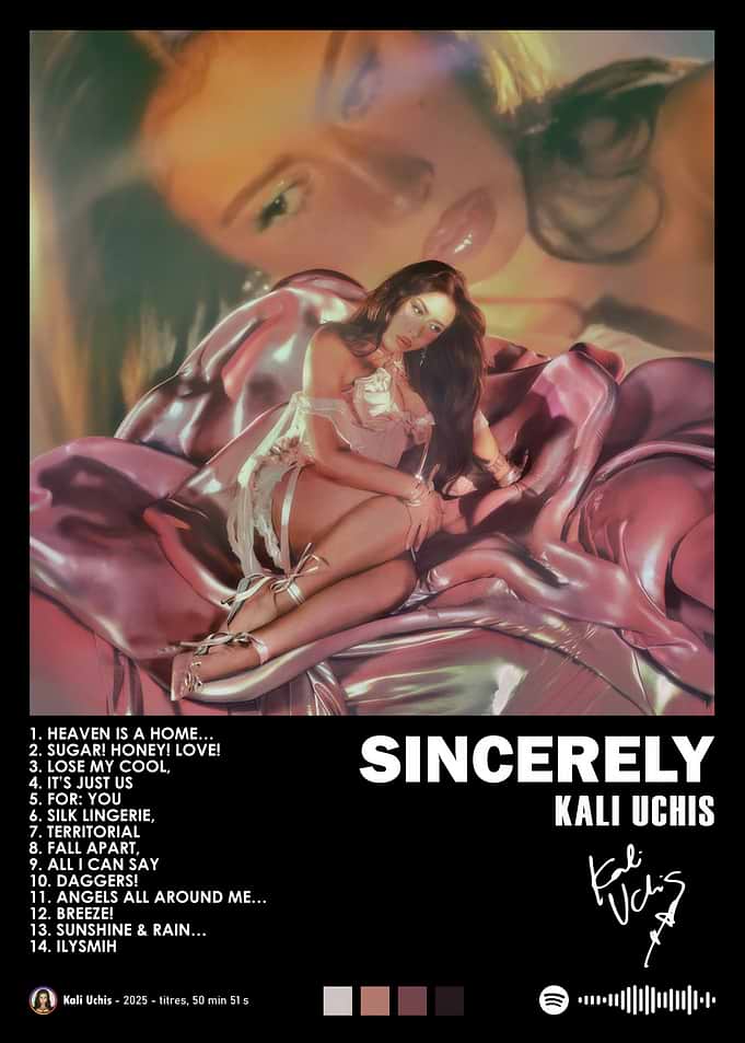 Sincerely Kali Uchis Album Cover