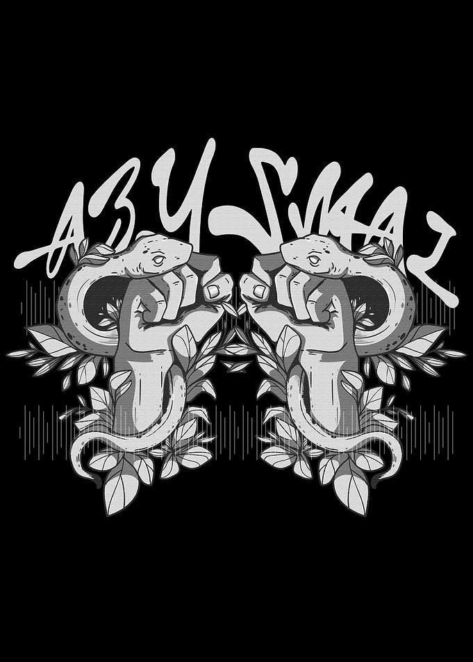 Snake Fist Bump Illustration