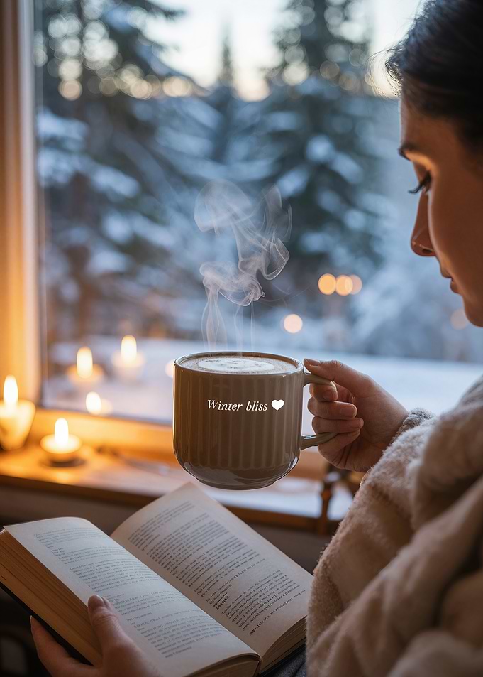 Cozy Winter Reading Moment