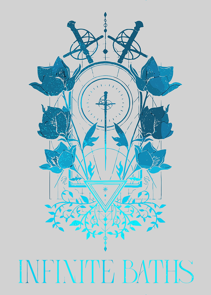 Infinite Baths Floral Sword Emblem