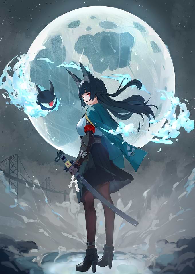 Girl with Sword