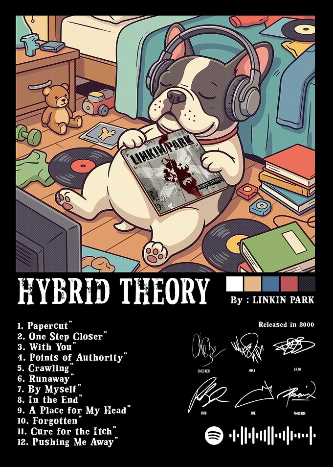 Linkin Park Hybrid Theory Album Art