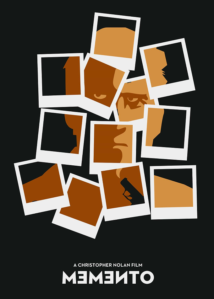 Memento Movie Poster Minimalist Design
