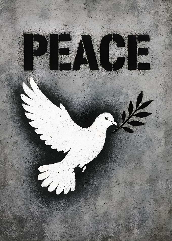 Peace Dove with Olive Branch