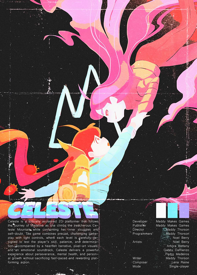 Celeste Game Poster