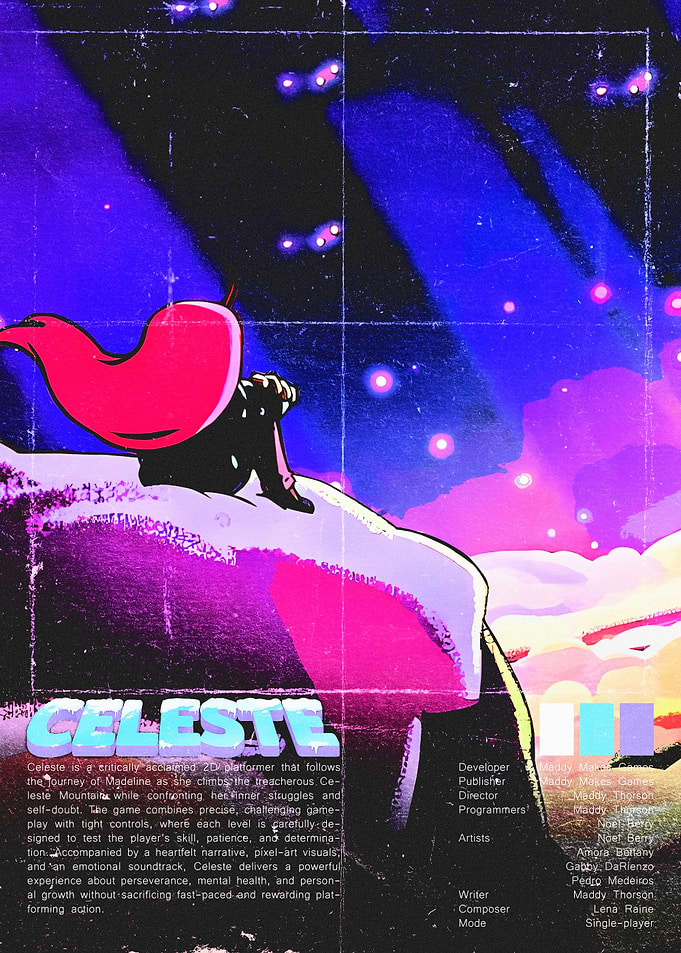 Celeste Game Cover Art
