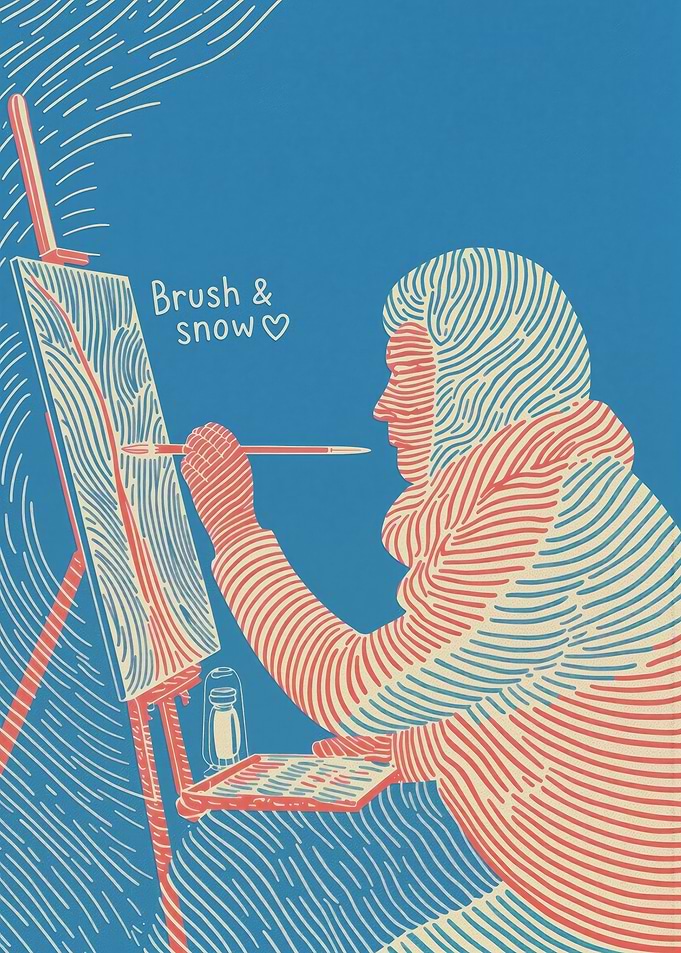 Brush and Snow