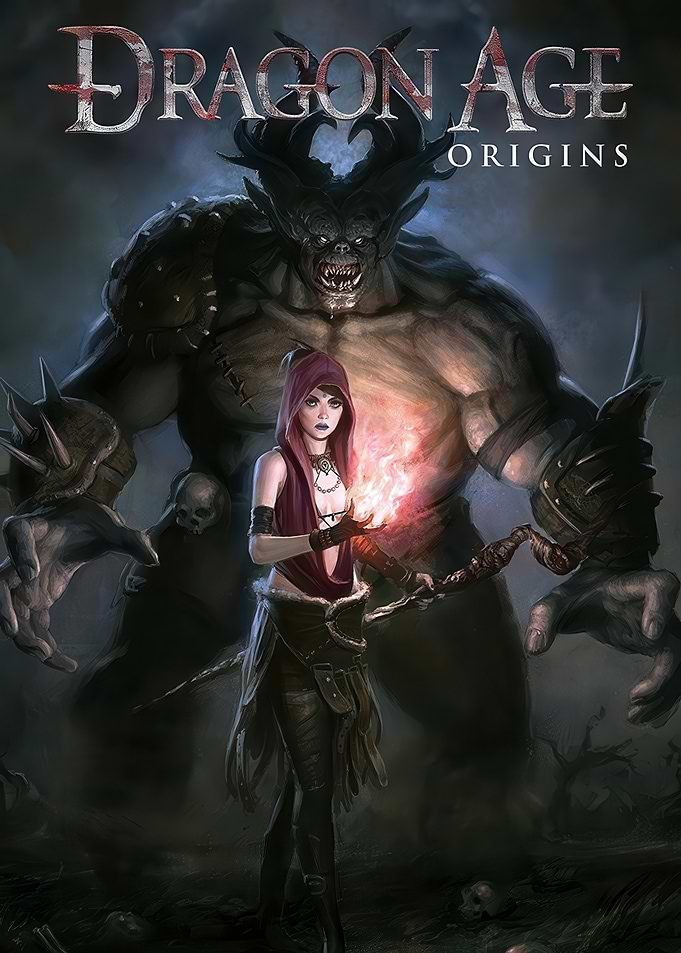 Dragon Age: Origins Game Cover Art